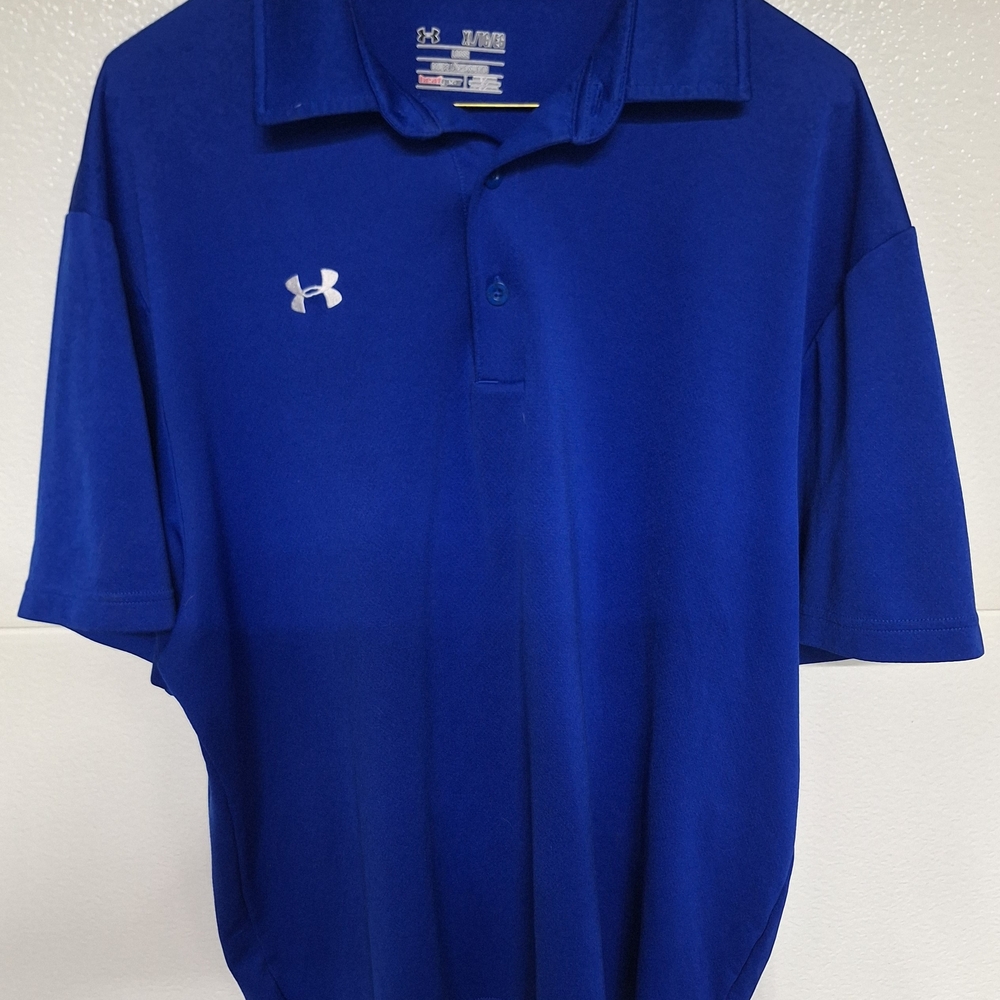 Under Armour Men's Blue Polo Shirt